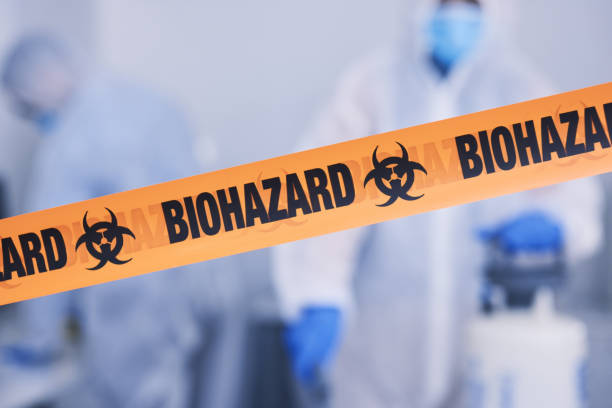Professional Crime Scene Cleanup technician working in Old Orchard Beach, ME